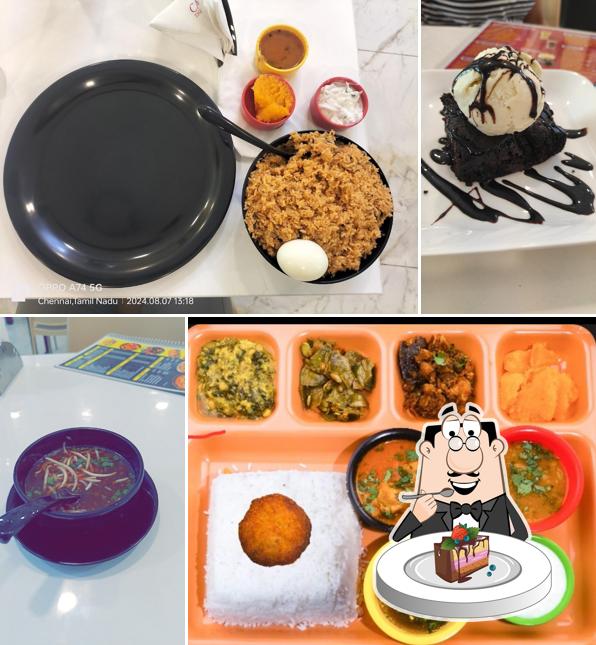 Chocolate cake at Caesars - The Food Court