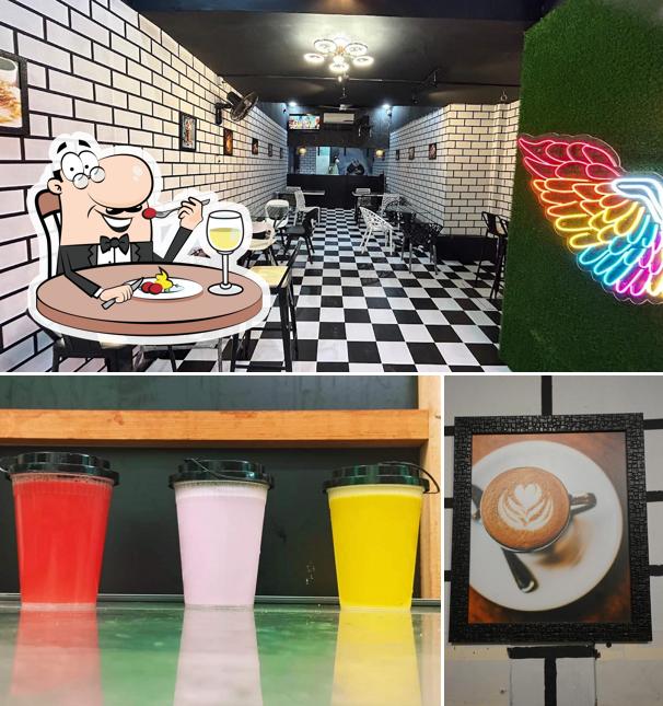 PAMBA CAFE is distinguished by food and interior