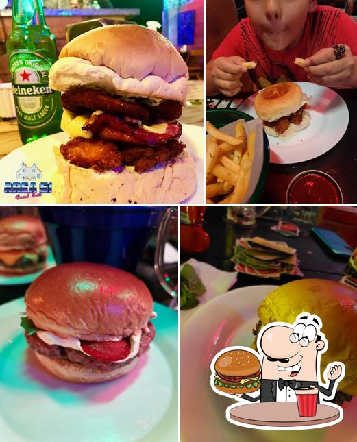 Os hambúrgueres do Area 51 irão satisfazer uma variedade de gostos