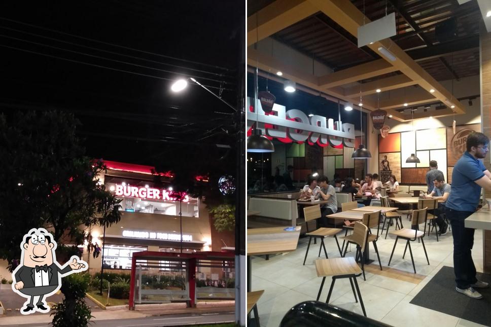 Veja imagens do interior do Burger King