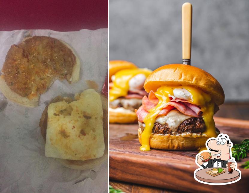 Order a burger at Burger Xpress