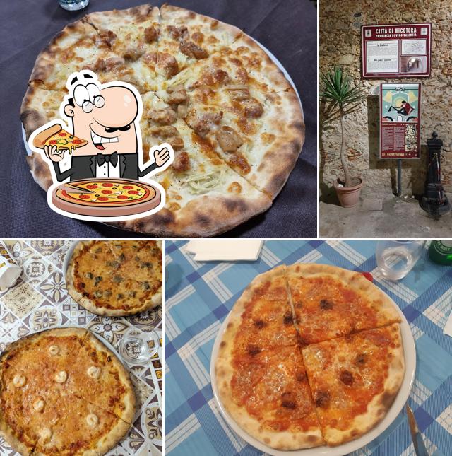 Scegli tra le molte varianti di pizza