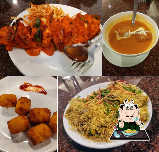 Food at Palmgrove Restaurant (Vegetarian) by Hotel BMS