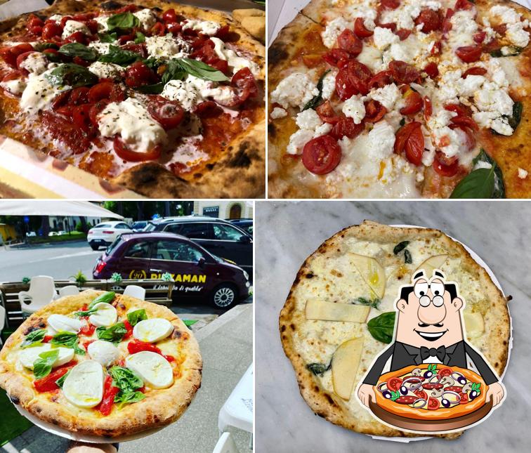 Scegli tra le svariate varianti di pizza