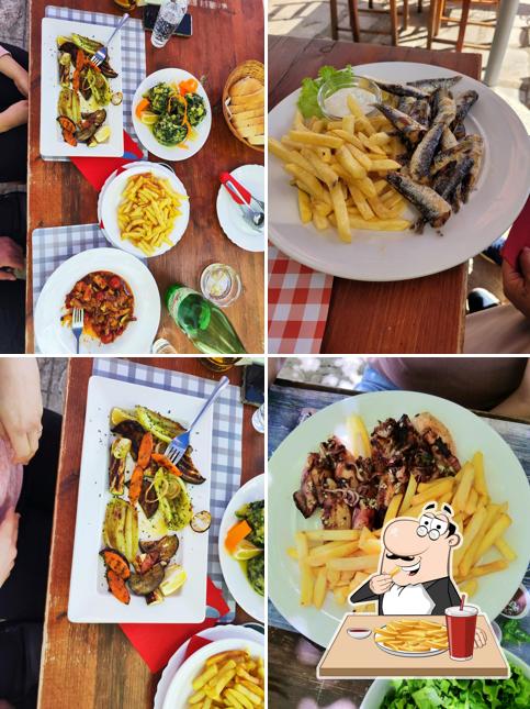 Patatine fritte al Konoba Ribar