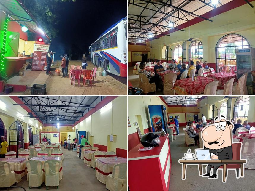 Check out how HIGHWAY DHABA looks inside