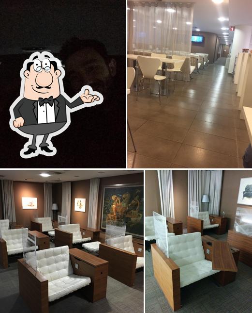 Dai un'occhiata agli interni di Business Lounge