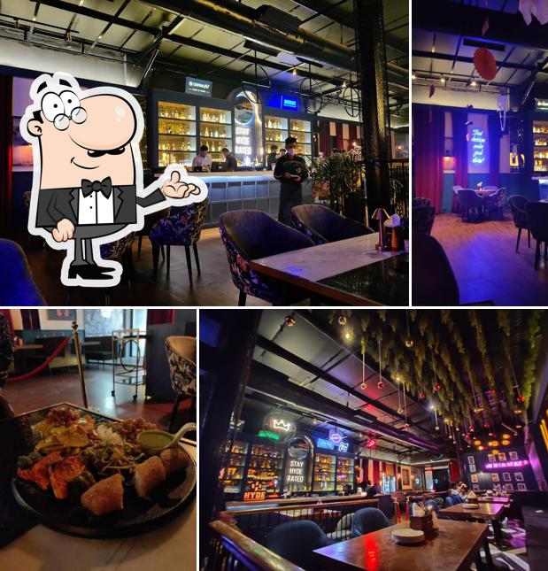 Take a seat at one of the tables at Hyde XV