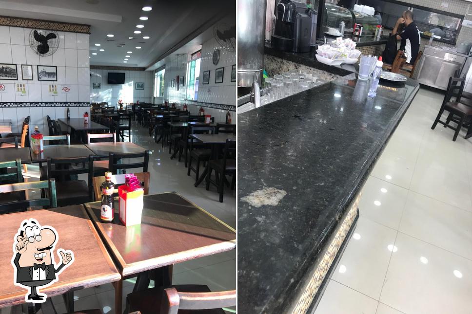 O interior do Restaurante e Bar Taquari