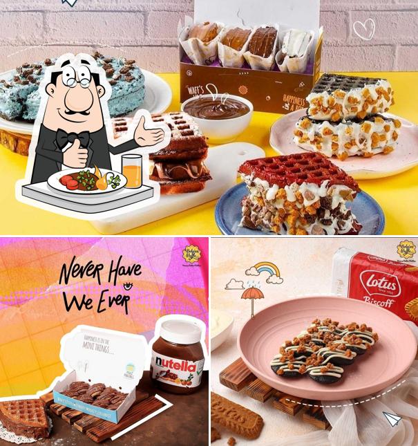 Food at The Belgian Waffle Co