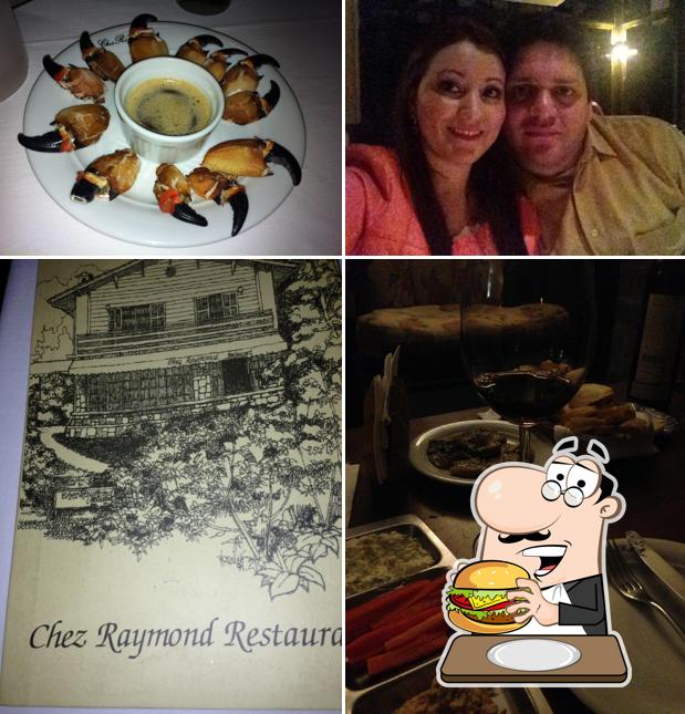 Consiga um hambúrguer no Chez Raymond