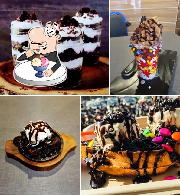 Order one of the sweet dishes