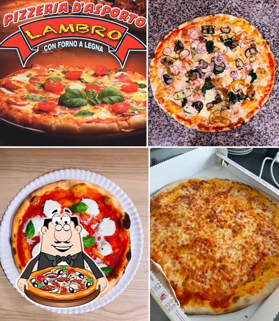 A Pizzeria Lambro, puoi ordinare una bella pizza