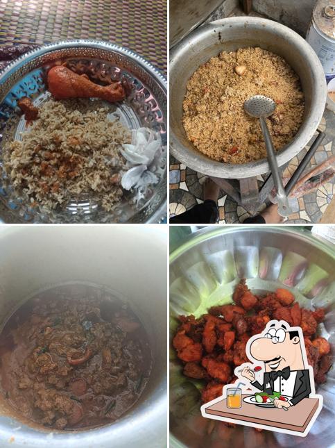 Food at Asifa biriyani shop