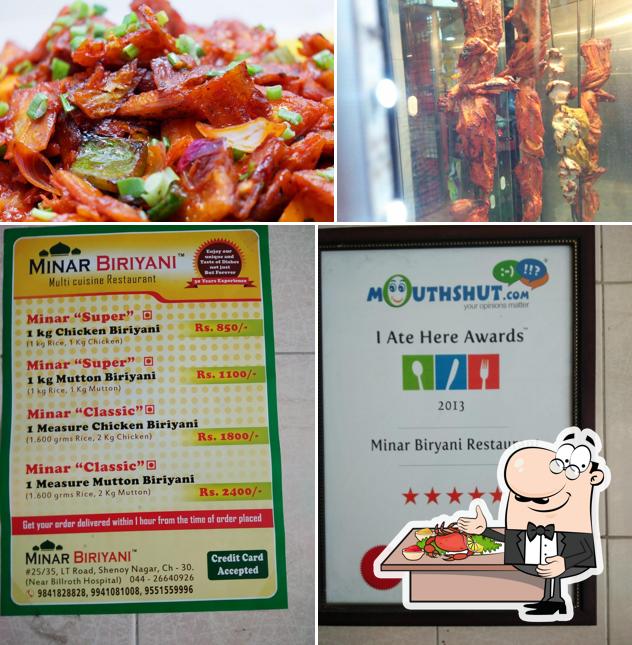 Order seafood at Minar Biriyani