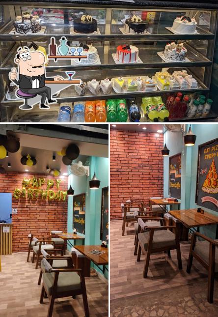 The interior of The Baker's cafe