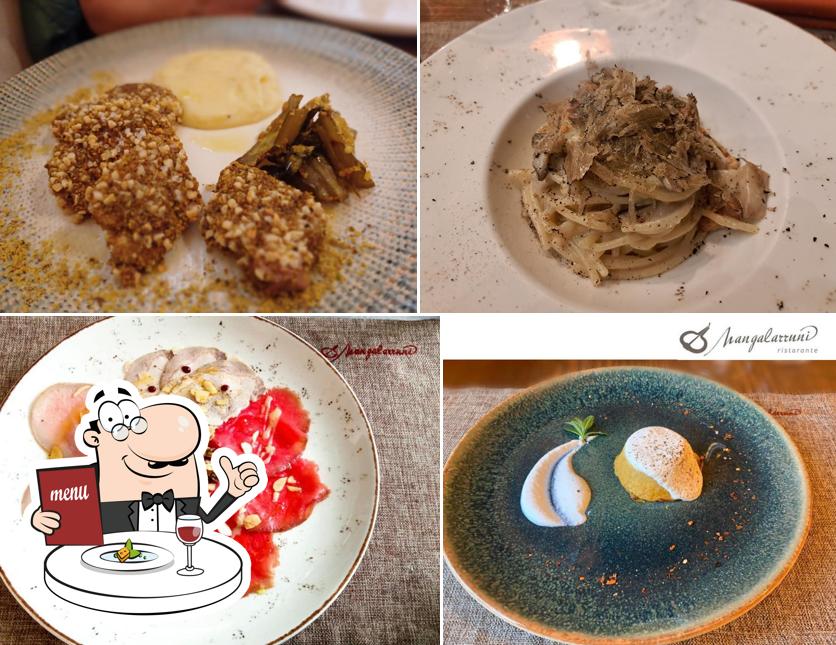 Platti al Ristorante Nangalarruni