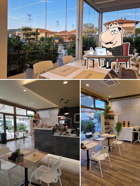 Gli interni di Da Papagon