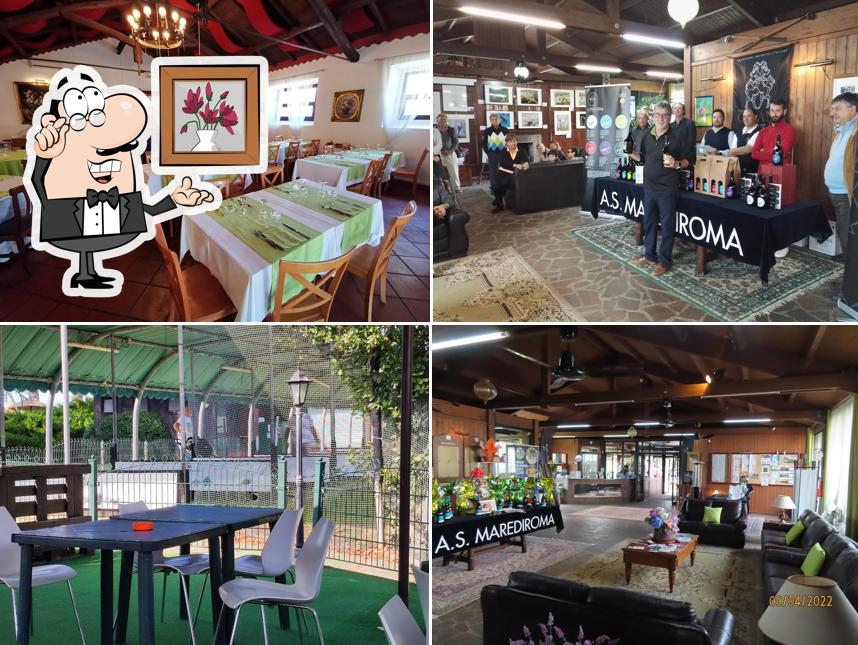 Gli interni di MareDiRoma Village