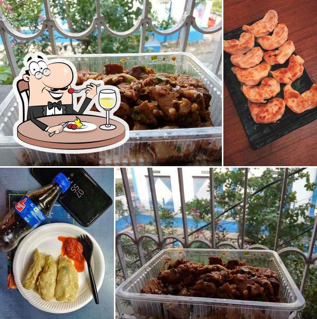 Food at The Blue Poppy Thakali Express