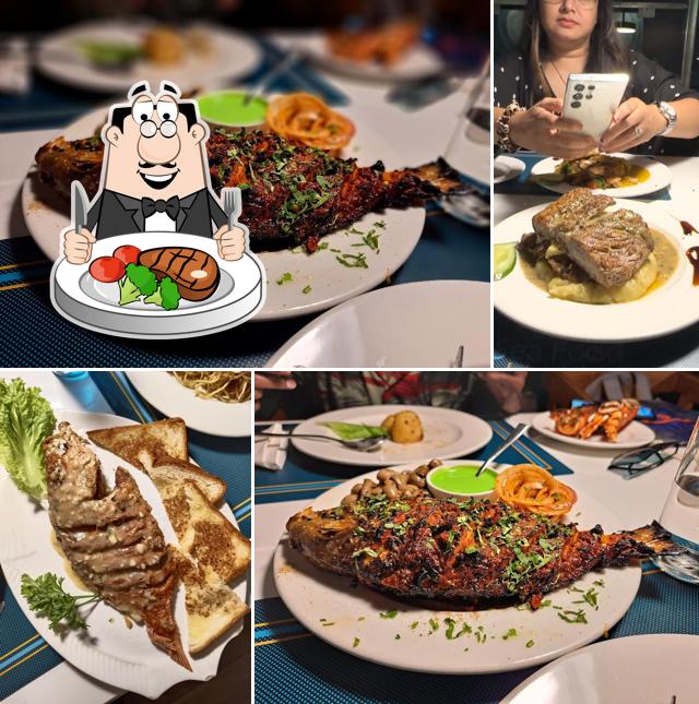 Steak at Seafood Delights Andaman Best Sea View Restaurant in Port Blair