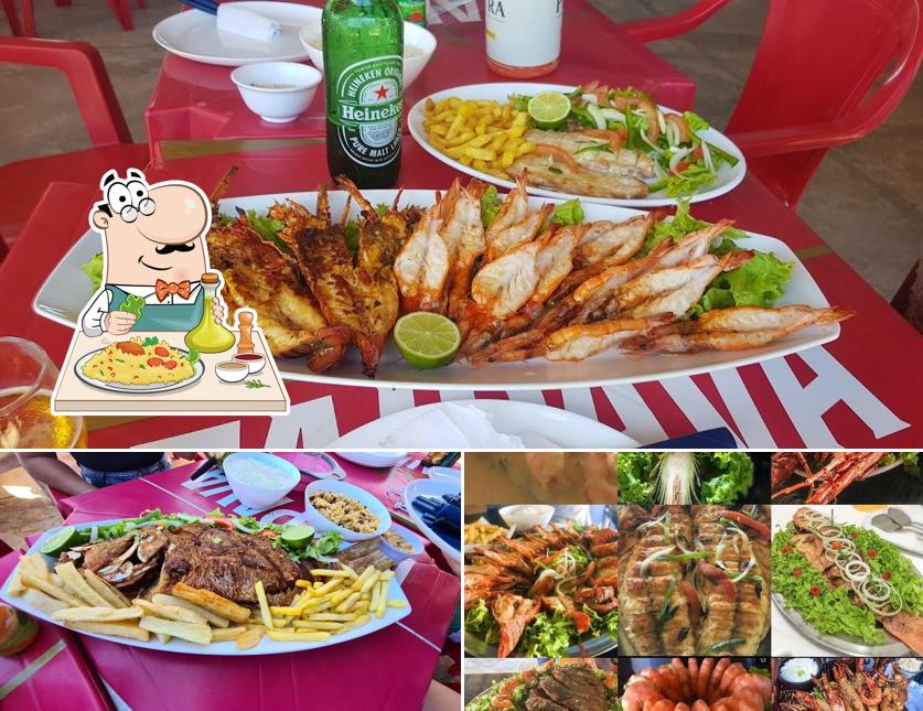 Platos en Barraca Sol e Mar - MANDALA Barraca De Praia Prainha