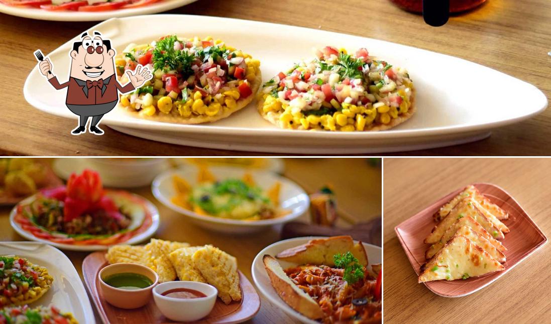 This is the picture showing food and interior at Chai Galli Bagmane Tech Park