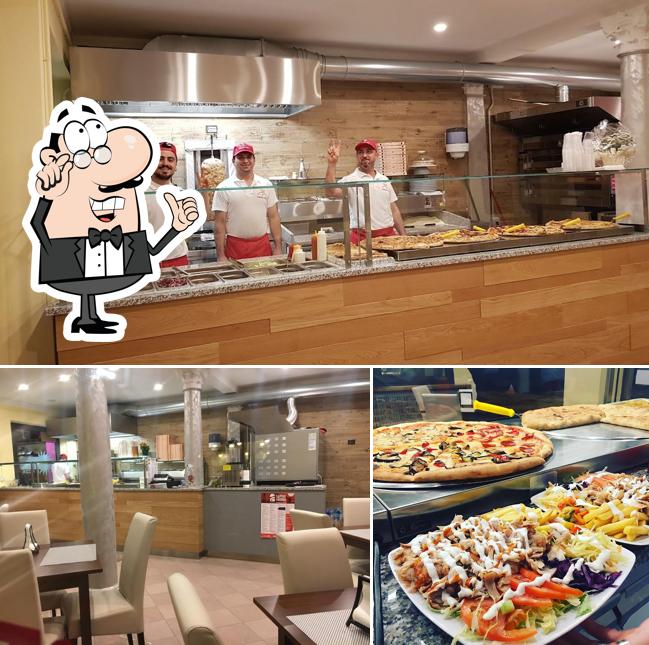 La foto di interni e cibo da Istanbul Kebab e Pizza