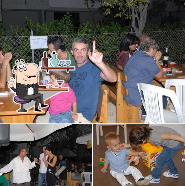 Gli interni di Caffé Osteria Loradaria