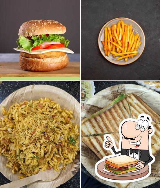 Grilled cheese sandwich at Mehta Chaat House