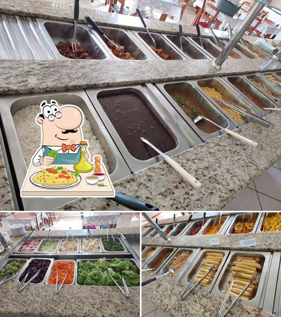 Platos en Restaurante Paulão