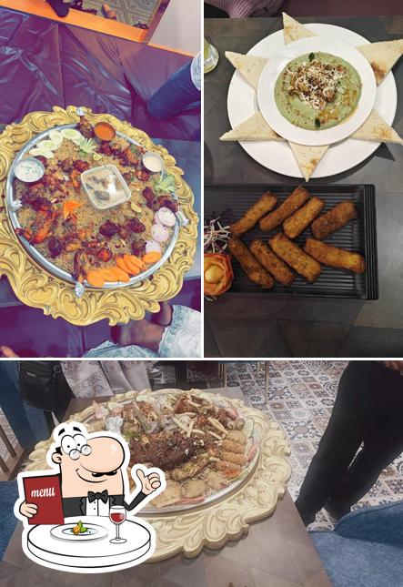 Food at Arabania Restaurant