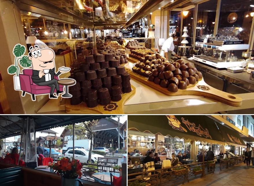 O interior do Casa da Velha Bruxa