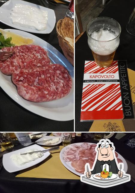 Prosciutto crudo al Ristorante Kapovolto