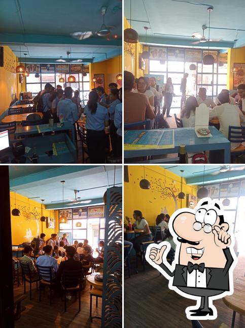 The interior of Cafe Cloud 9