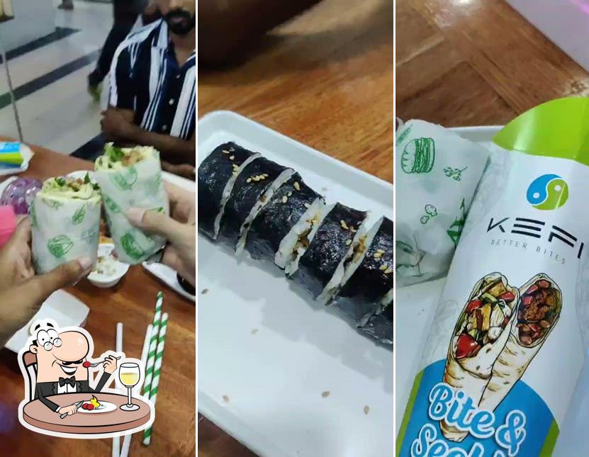 Food at Kefi better bites