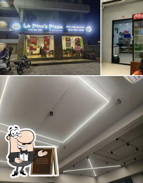 The exterior of La Pino'z Pizza