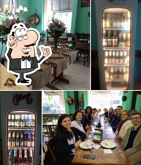 O interior do Trópico Maryland - Food-Beer-Coffe