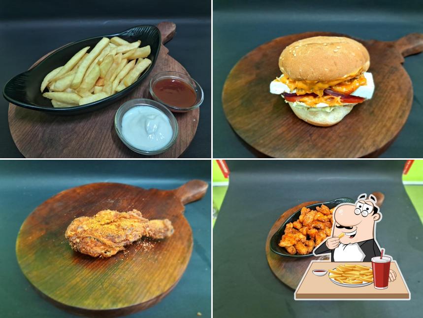 French fries at Chuck's House