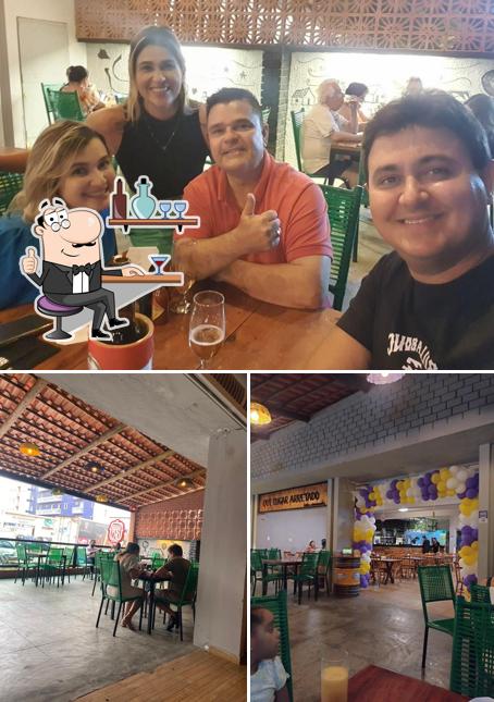 O interior do Rancho Manaíra