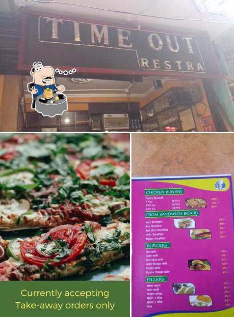 Food at Time Out Restra