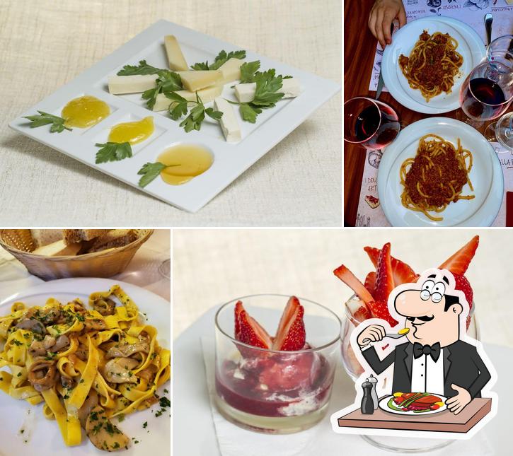 Cibo al Trattoria da Benvenuto