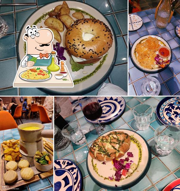 Food at Little French House