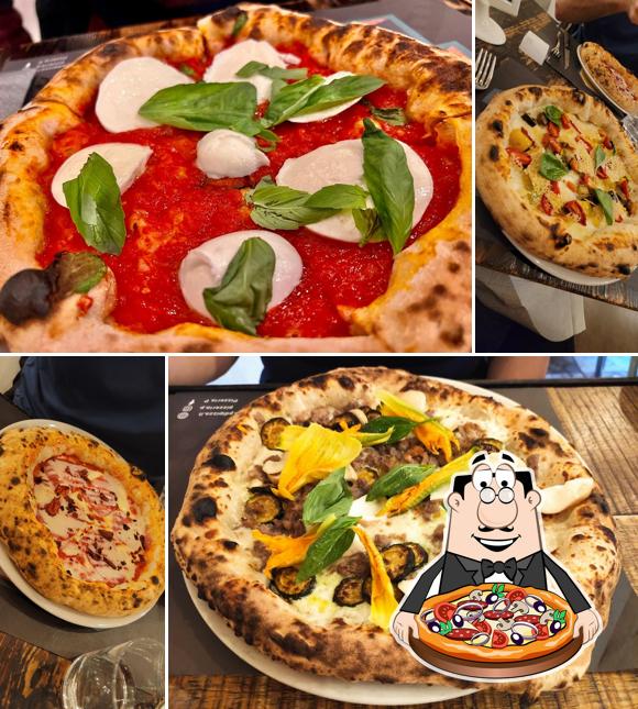 Ordina tra le molte varianti di pizza