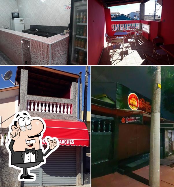 O interior do Odilon Lanches