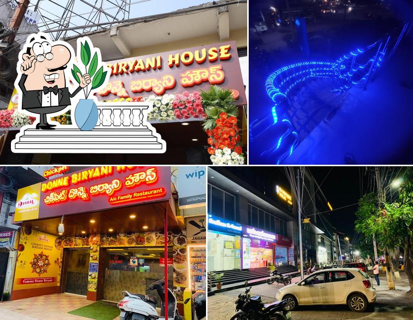The exterior of Chickpet Donne Biryani House Kondapur