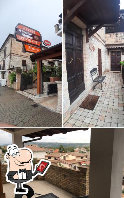 Puoi goderti l'aria fresca dal dehors di Hotel Ristorante Il Vecchio Mulino - Chieti