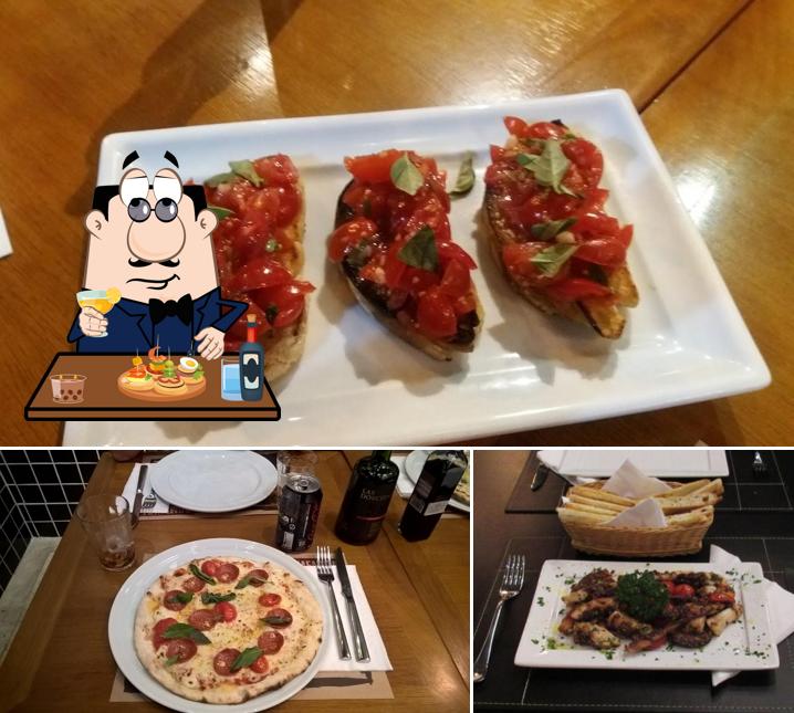 Bruschettas em Domenica Pizzaria Artesanal