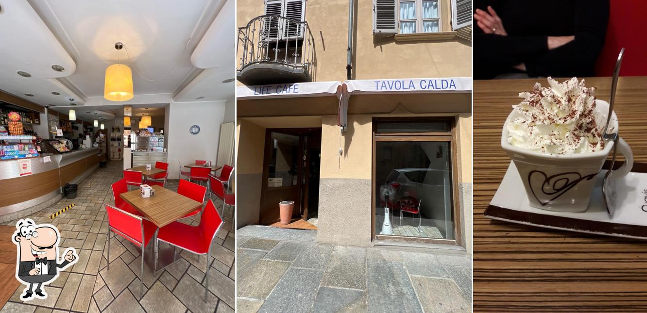 Gli interni di Life Café