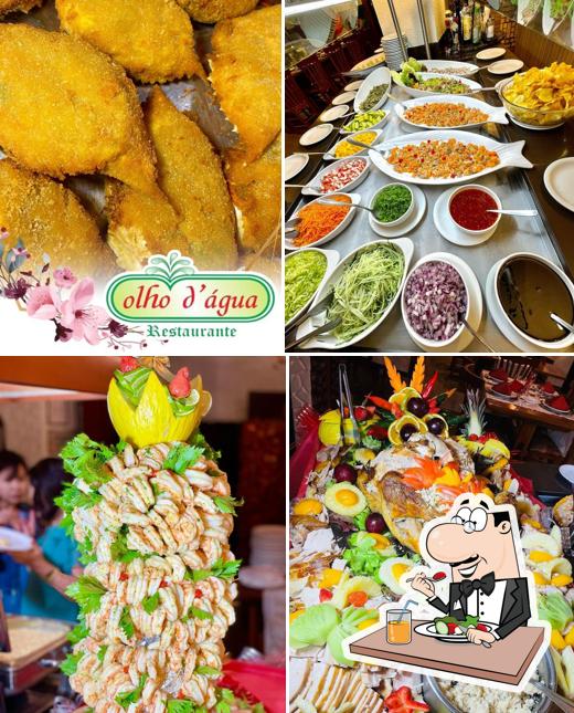 Platos en Restaurante Olho D'Água